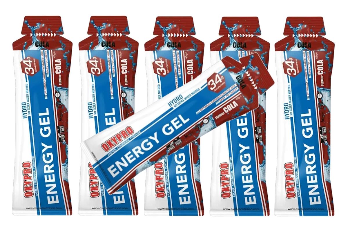 Gel energético OXIPRO - ENERGY Gel líquido - COLA SIN CAFEINA - Imagen 2