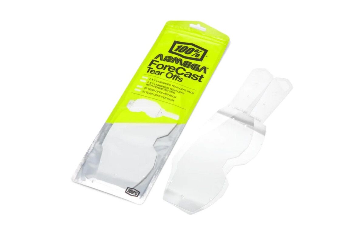 Lente Remplazo Mascara 100% - ARMEGA® Goggle - Clear Lens - 50Und - Imagen 2