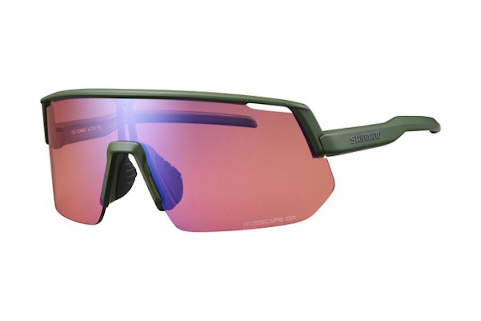 Gafas deportivas Shimano - Technium L Ridescape Off Road - Verde Oliva
