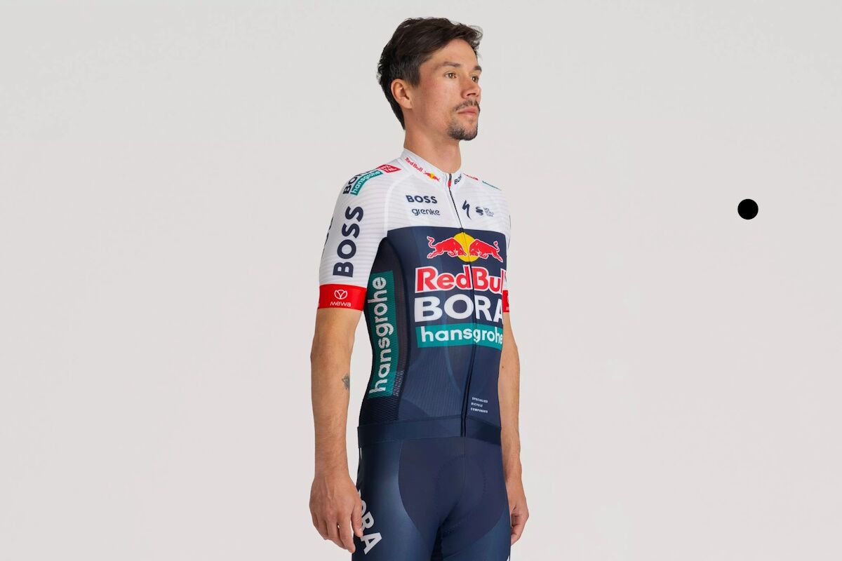 Maillot de Manga Corta Specialized Red Bull BORA Hansgrohe Réplica – Estilo Profesional, Rendimiento y Exclusividad para Ciclistas - Imagen 5