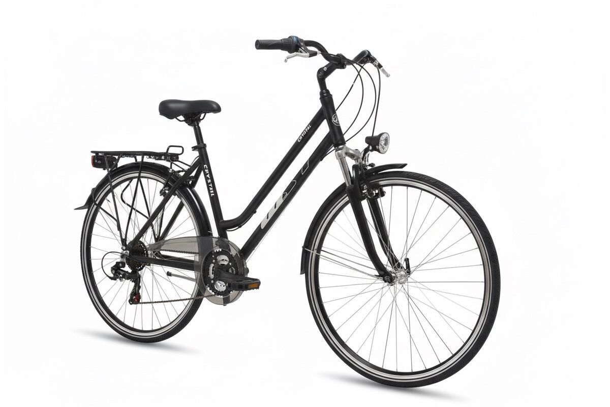 Urban 28″ aluminio | WST Crystal WS063 | Suspensión + 3x7 Shimano - Imagen 2