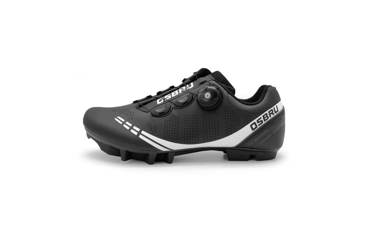 Zapatillas MTB OSBRU ARDO - Black & White - Imagen 2