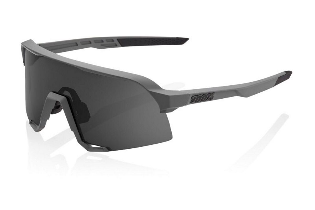 Gafas ciclismo 100% - S3™ - Matte Cool Grey - Smoke Lens