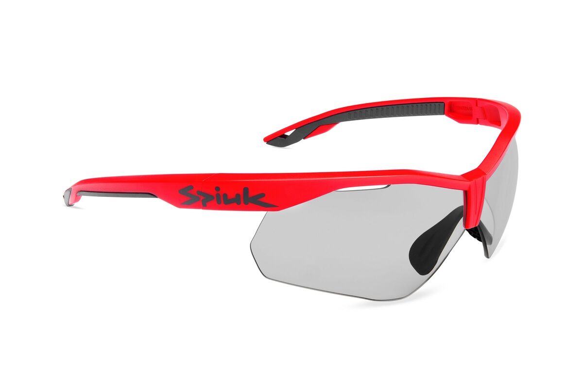 Gafas deportivas SPIUK VENTIX-K Lumiris® - Fotocromática - Montura Roja
