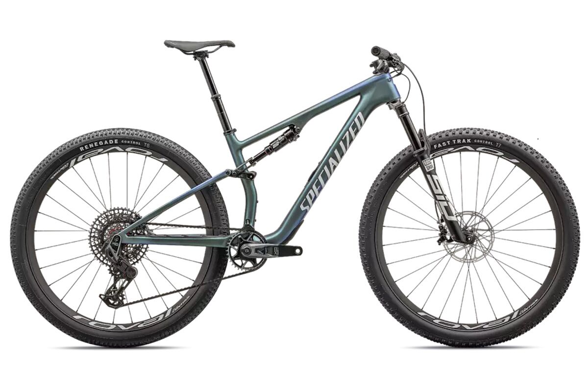 Specialized Epic 8 PRO -Satin Carbon/Metallic Sapphire/Metallic White Silver