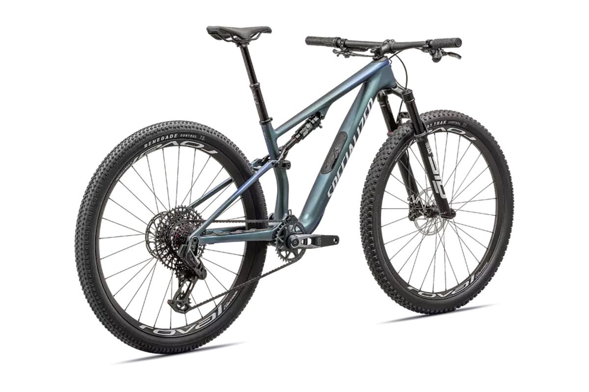 Specialized Epic 8 PRO 2025 - Satin Carbon / Metallic Sapphire / Metallic White Silve - Imagen 3