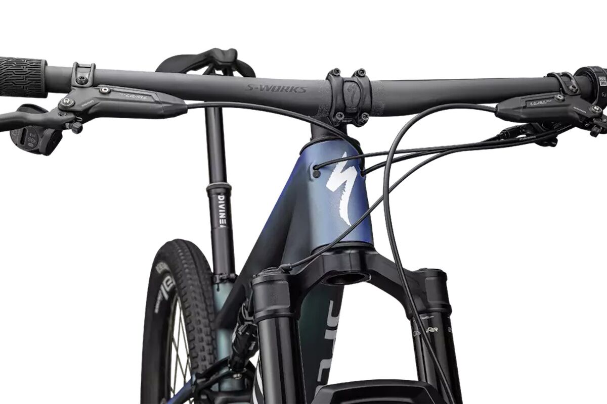 Specialized Epic 8 PRO 2025 - Satin Carbon / Metallic Sapphire / Metallic White Silve - Imagen 4