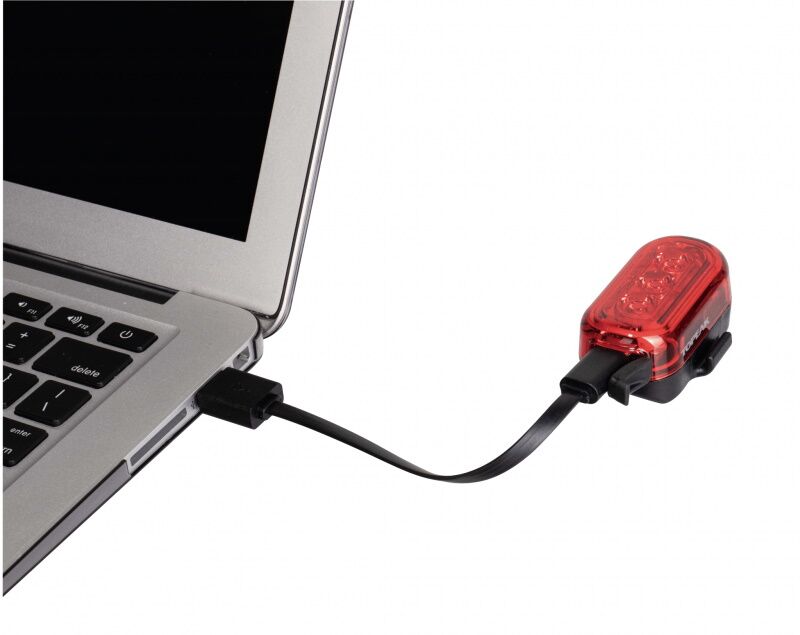 Piloto trasero Topeak TAILUX 100 USB (ROJO & AMBAR) - Imagen 2