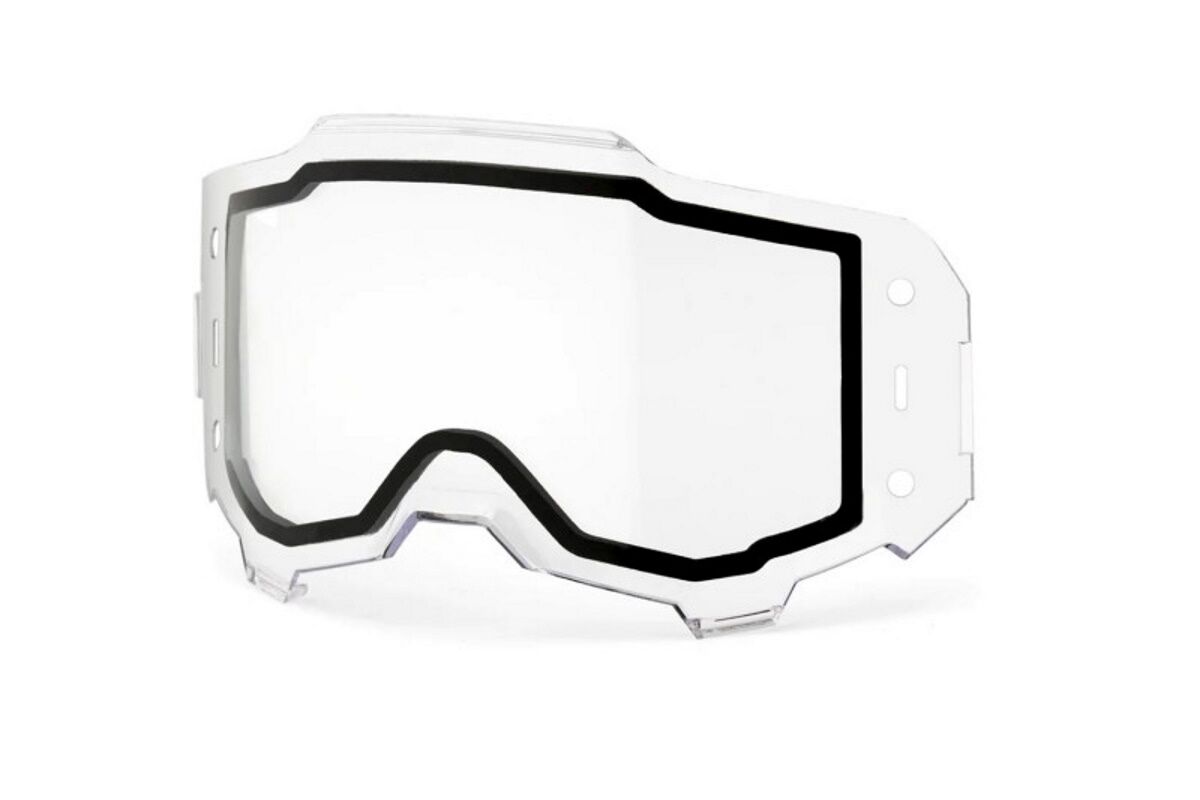 Lente Remplazo Mascara 100% - ARMEGA® Goggle - Dual Panel Clear