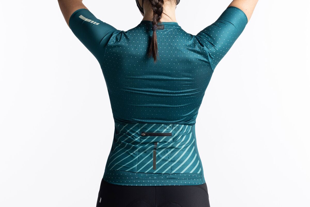 Maillot Mujer manga corta INVERSE - KROSS LATITUDE - Imagen 2