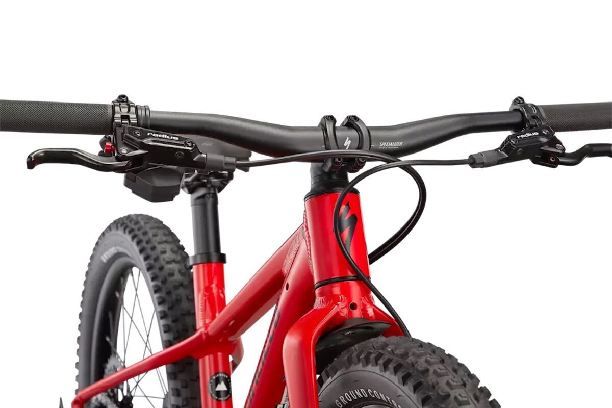 Bicicleta niño 6 a 9 años - 20" - Specialized Riprock 20 - GLOSS FLO RED / BLACK - Imagen 4