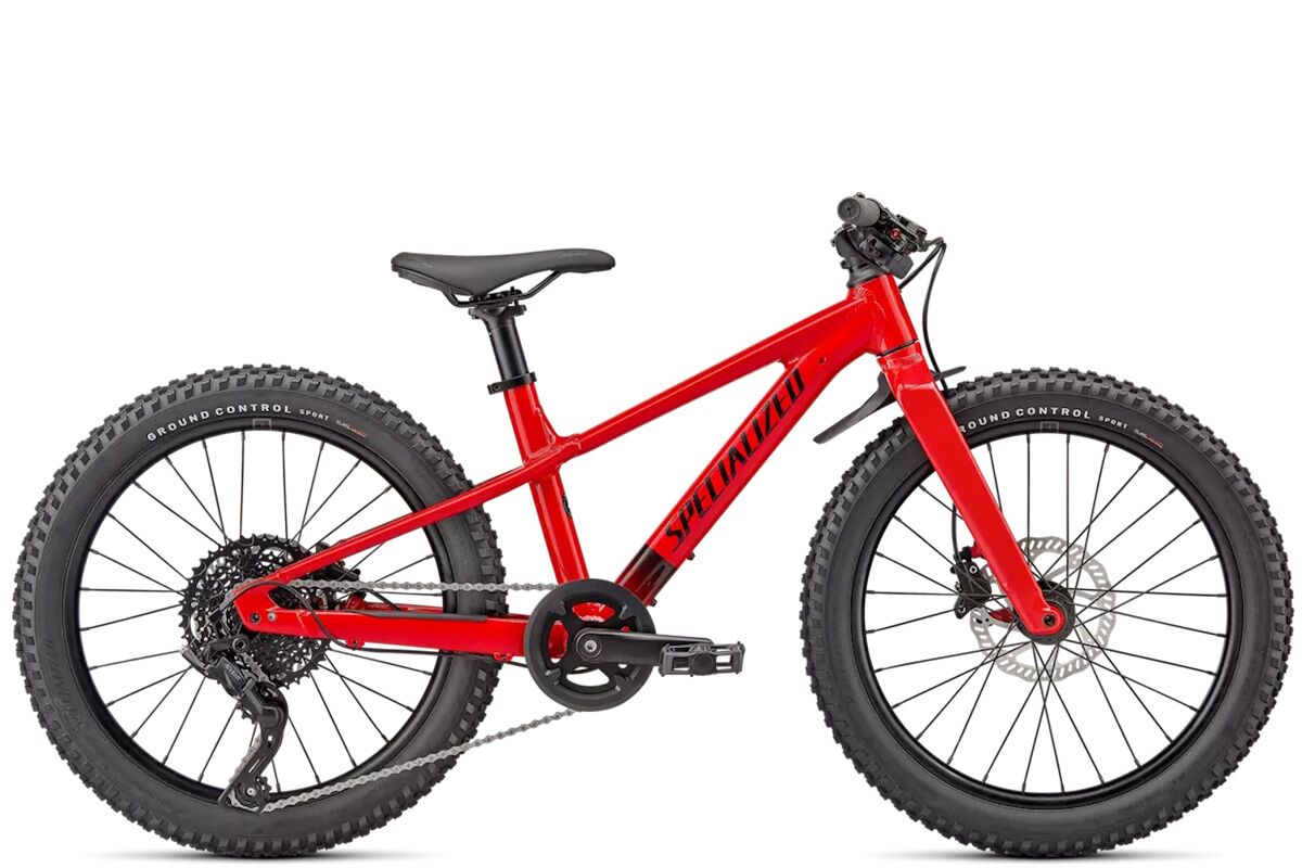Bicicleta niño 6 a 9 años - 20" - Specialized Riprock 20 - GLOSS FLO RED / BLACK