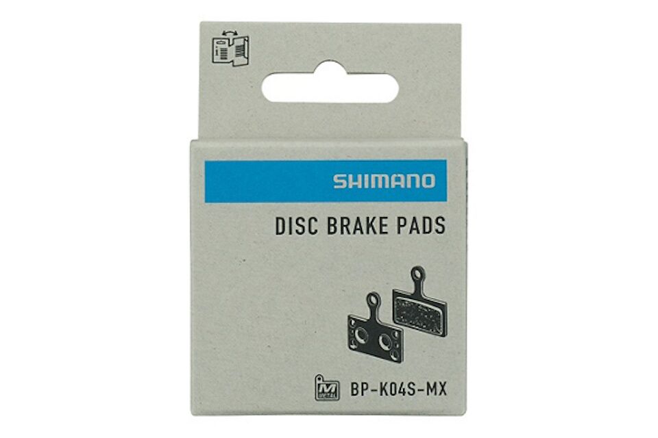 Pastillas de freno Shimano K04S-MX y muelle