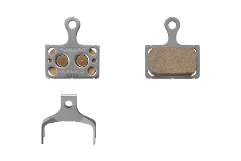 Pastillas de freno Shimano K04S-MX y muelle - Imagen 2