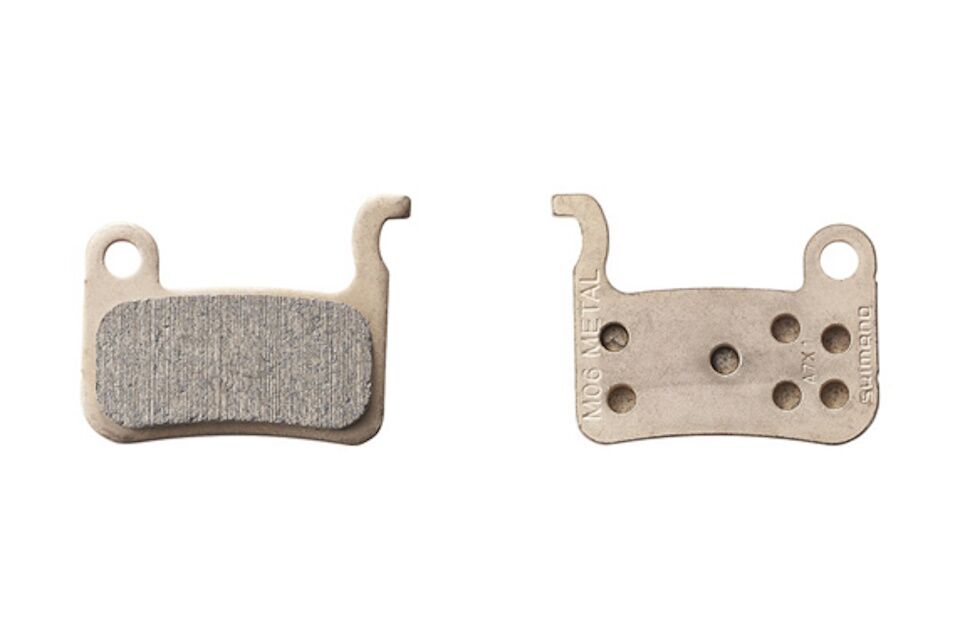 Pastillas de freno Shimano M06-MX y muelle con pasador de aletas - Imagen 2