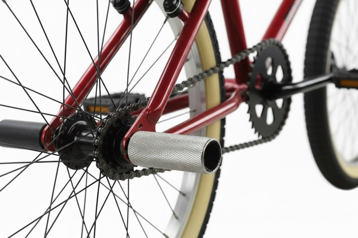 BMX 20” acero freestyle llanta aluminio rotor posapiés - Imagen 5