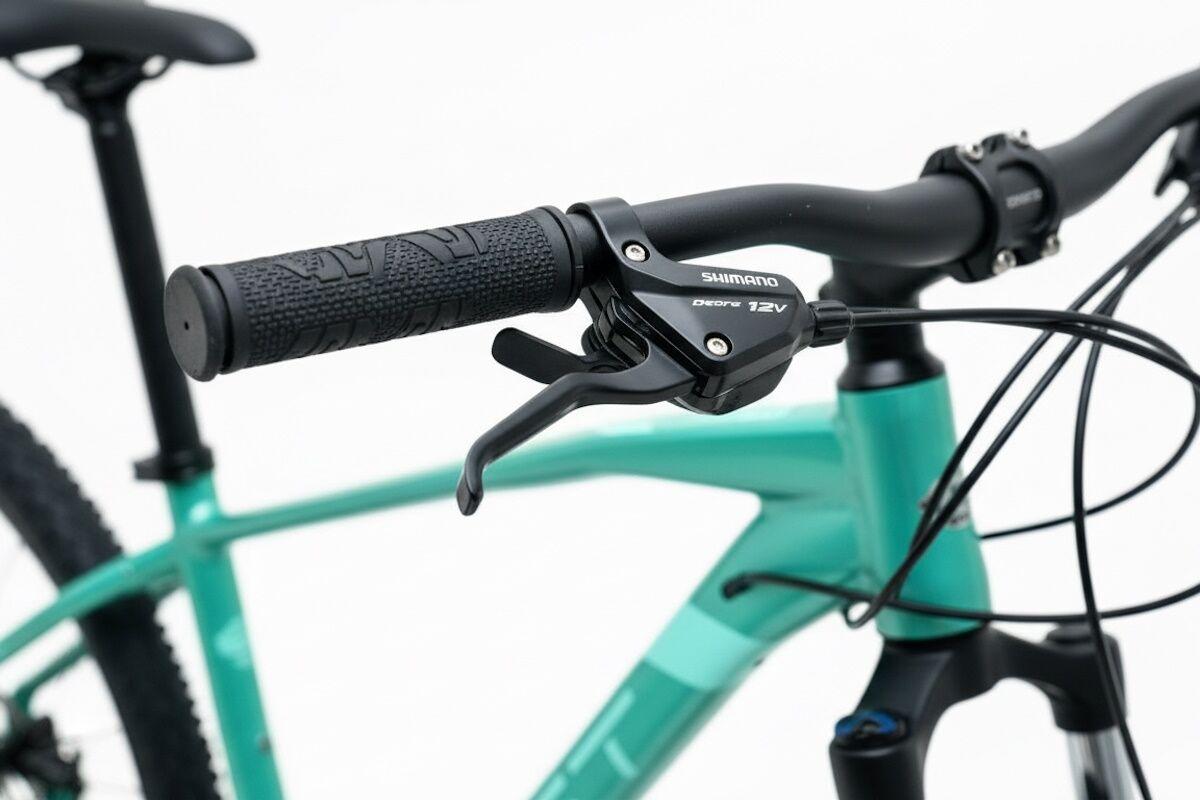 Horquilla de aire + Deore 1x12 | MTB bike WST Poison 12 29″ - Imagen 6